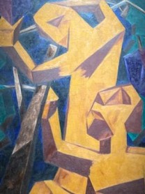 Bauern sammeln Trauben von N. Goncharova (Detail) (Bild: Carlo Marino)