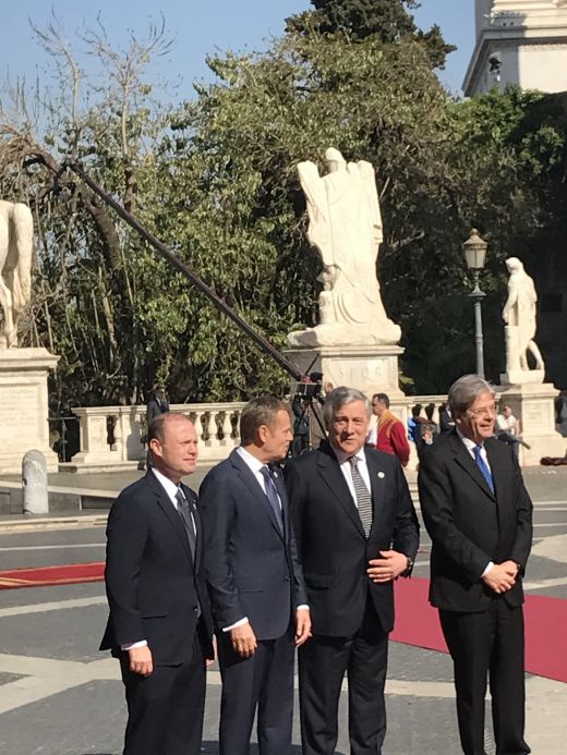 Muscat, Tusk, Tajani, Genmtiloni