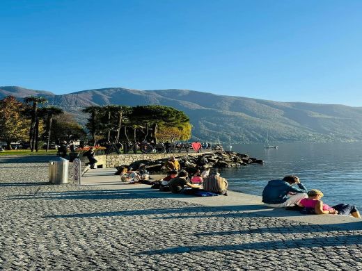 Ascona am Lago Maggiore im Herbst - Schweiz 2024