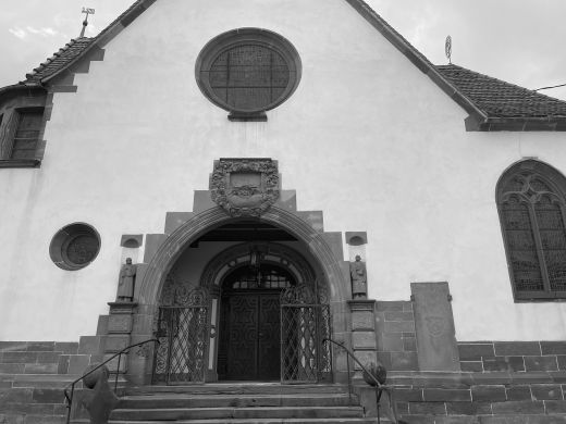 Kirche Eglise Protestante de Sessenheim-Elsass-Frankreich 2025